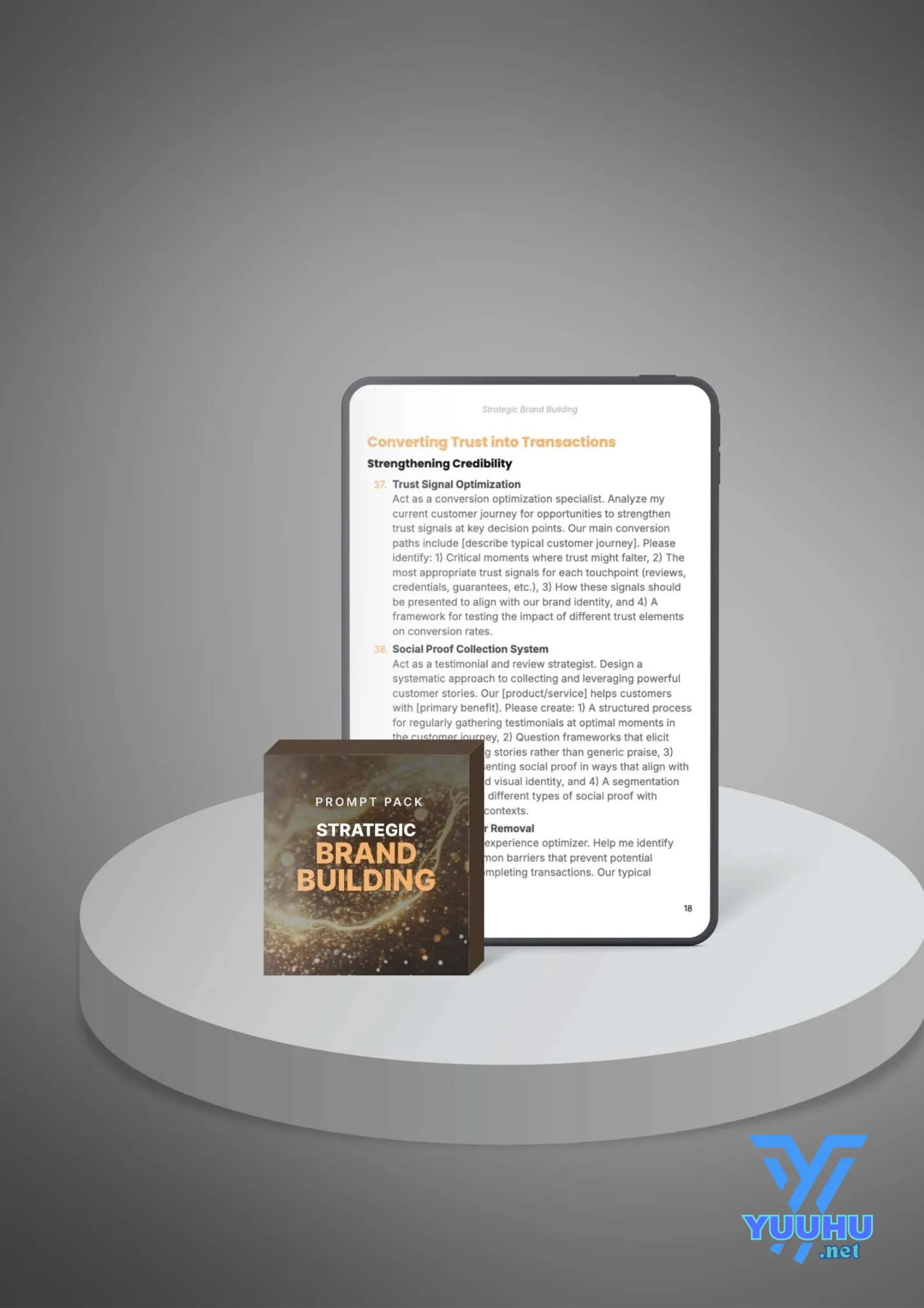 Turn insights into impact with a complete branding toolkit: customer personas, UVP, storytelling, and brand clarity.