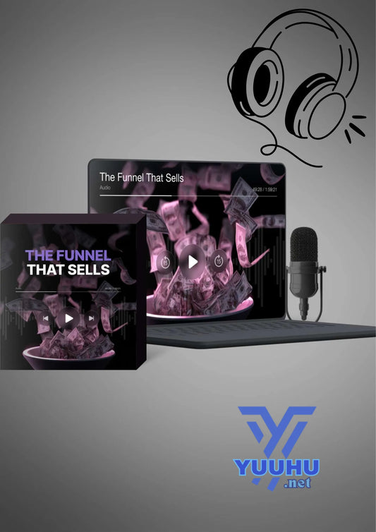 Podcast training kit with actionable strategies to double sales and improve every stage of your funnel.