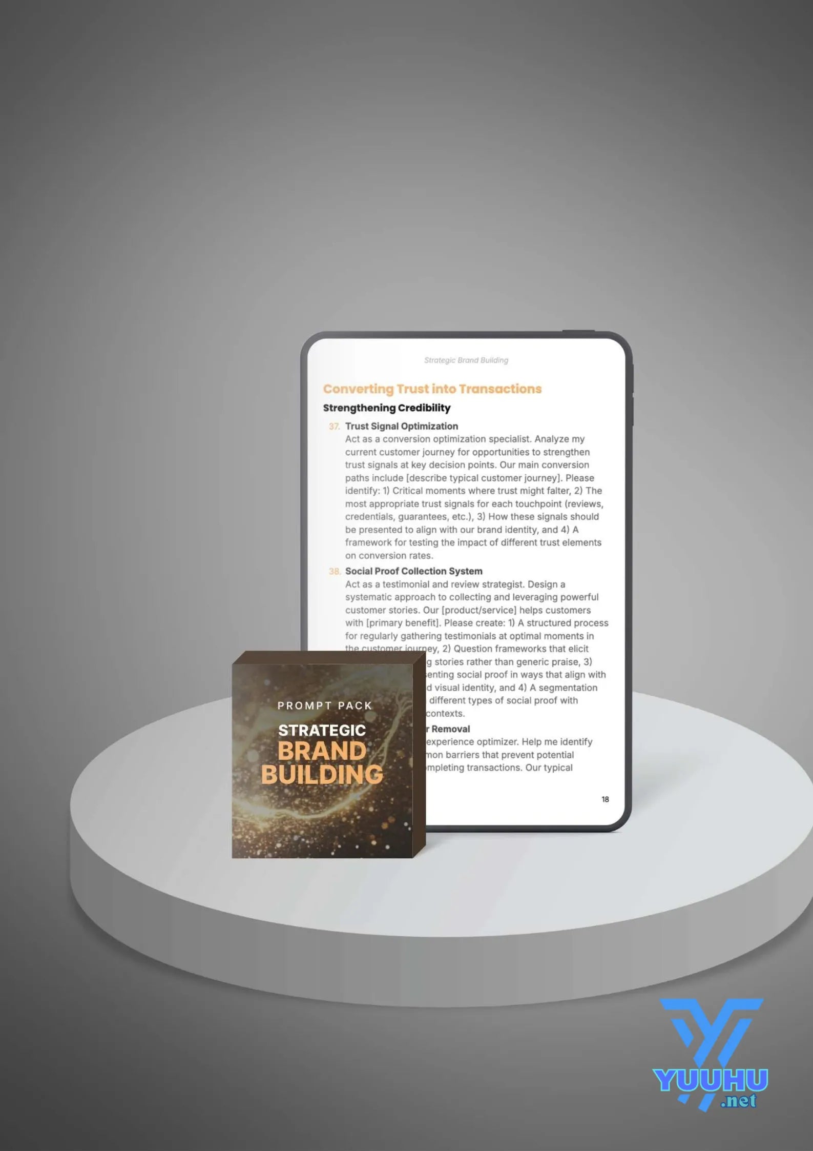 Turn insights into impact with a complete branding toolkit: customer personas, UVP, storytelling, and brand clarity.
